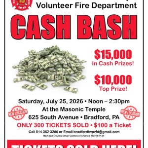 Cash Bash Ticket 2026